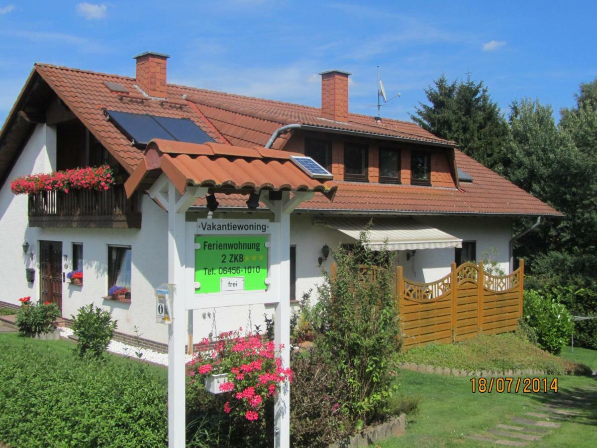 Ferienwohnung Fackiner Gemunden an der Wohra Exteriör bild